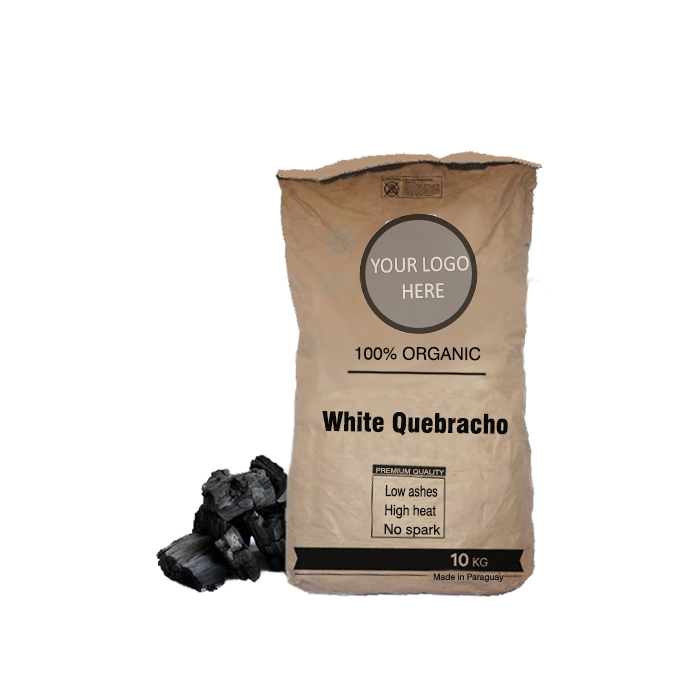 White Quebracho Charcoal. Design your packaging